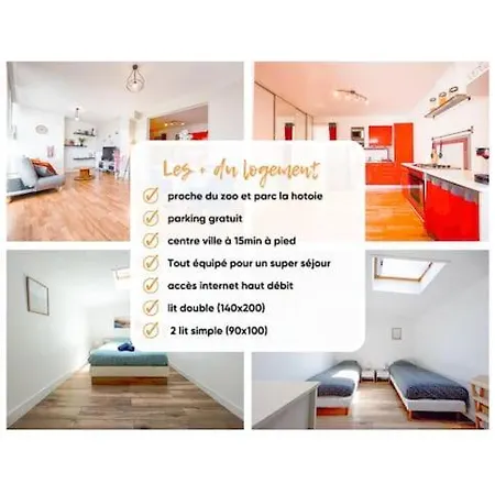 T3 Lumineux & Confort *proche Centre-ville* Apartamento *